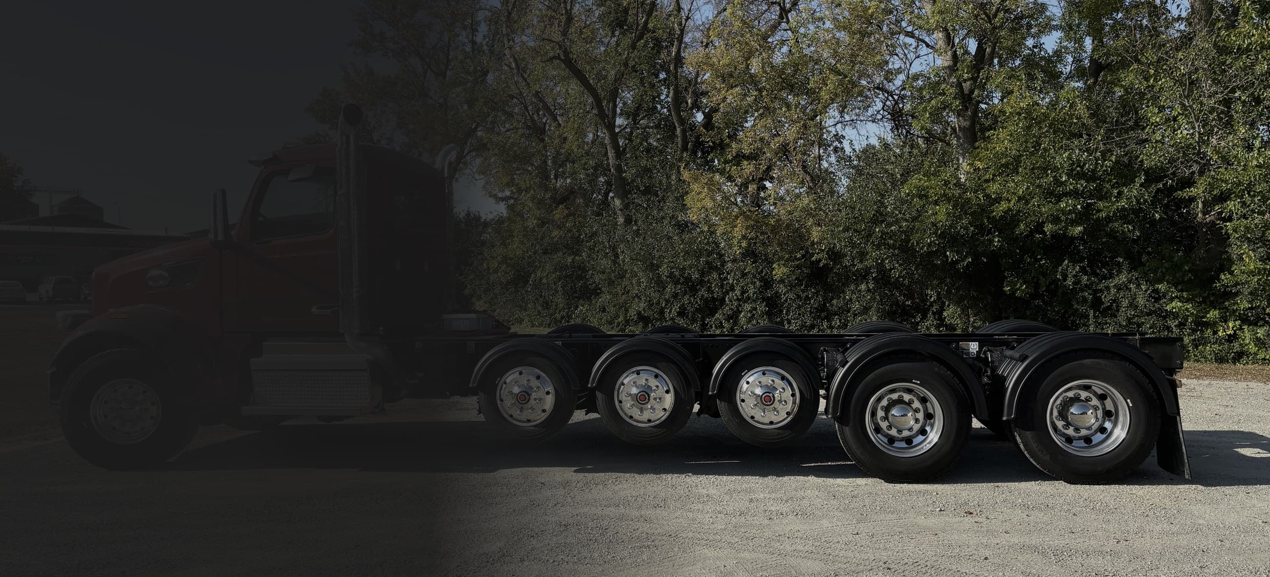 Pinnacle Heavy Duty semi truck fender